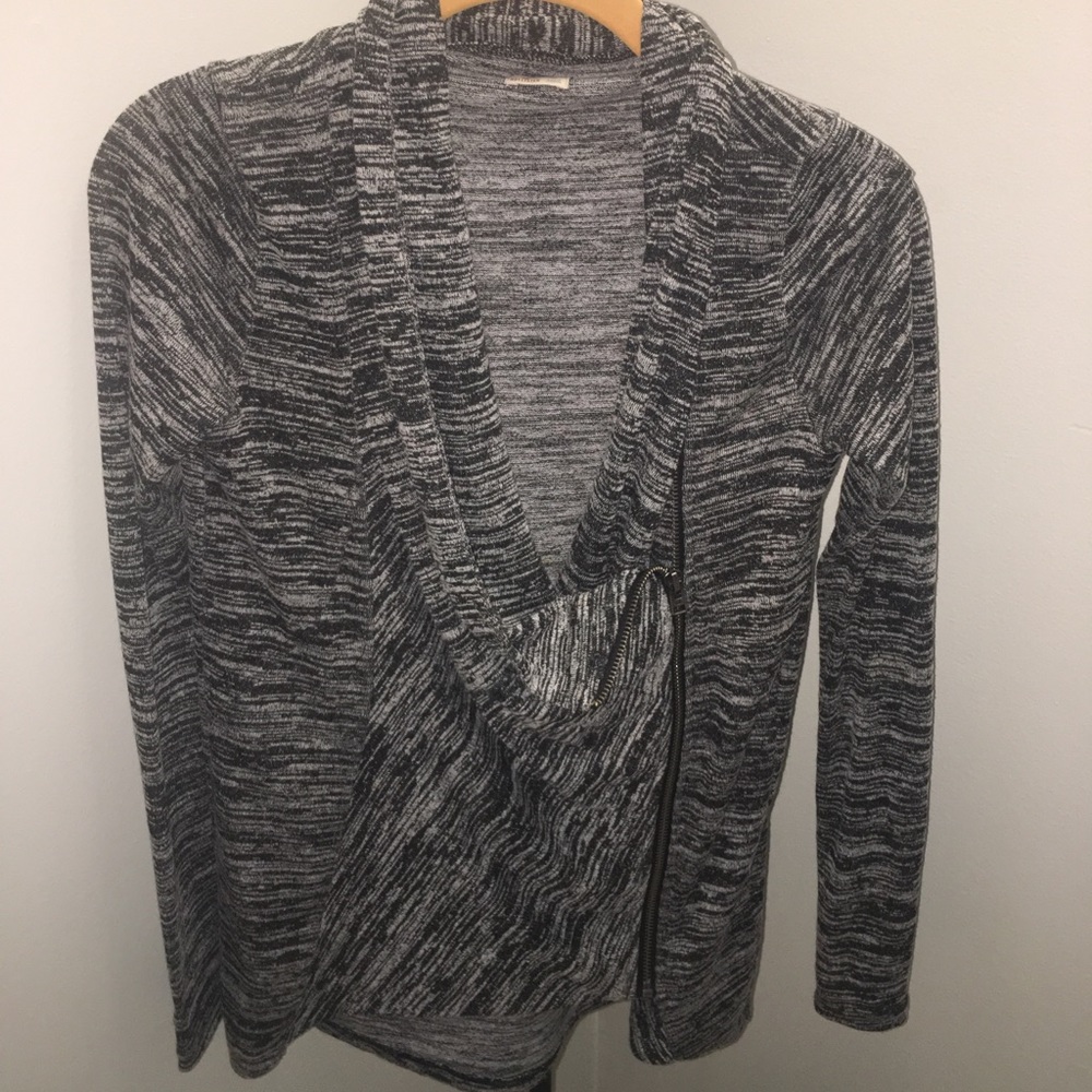 Hollister Drape Front Moto Jacket